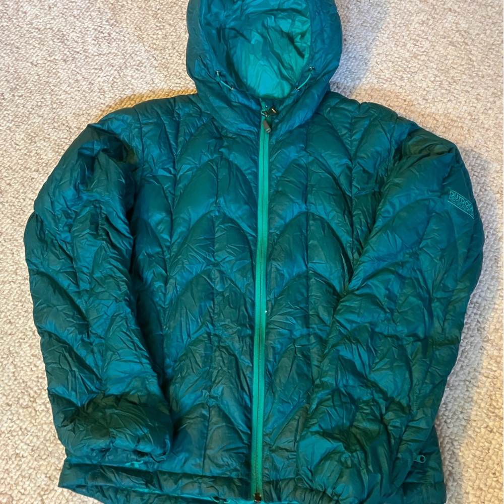 Outdoor Research hooded, puffer jacket